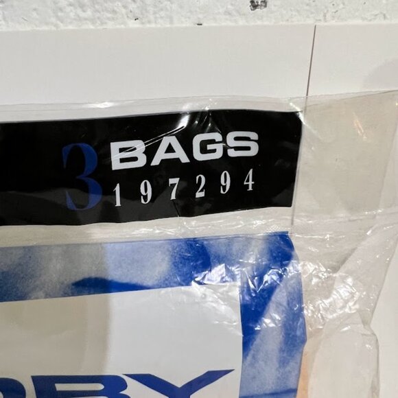 OEM 3 Pack. Kirby Micron Magic Filtration Vacuum Cleaner Bags 197294. G4, 5, 6 - Picture 2 of 3